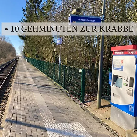 Haus Krabbe, 3, Fuer 1-2 Personen, 2 Schlafzimmer, Einzelbetten, An Der Nordsee Naehe Bremerhaven, 3 Hunde Kostenfrei Willkommen, Kostenfreier Parkplatz, Gute Zuganbindung, Zentral Gelegen Appartamento
