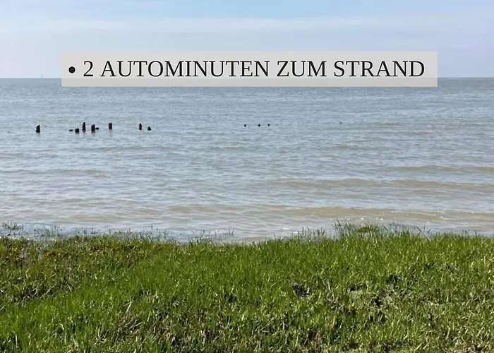 アパート Haus Krabbe, 3, Fuer 1-2 Personen, 2 Schlafzimmer, Einzelbetten, An Der Nordsee Naehe Bremerhaven, 3 Hunde Kostenfrei Willkommen, Kostenfreier Parkplatz, Gute Zuganbindung, Zentral Gelegen ヴレーメン