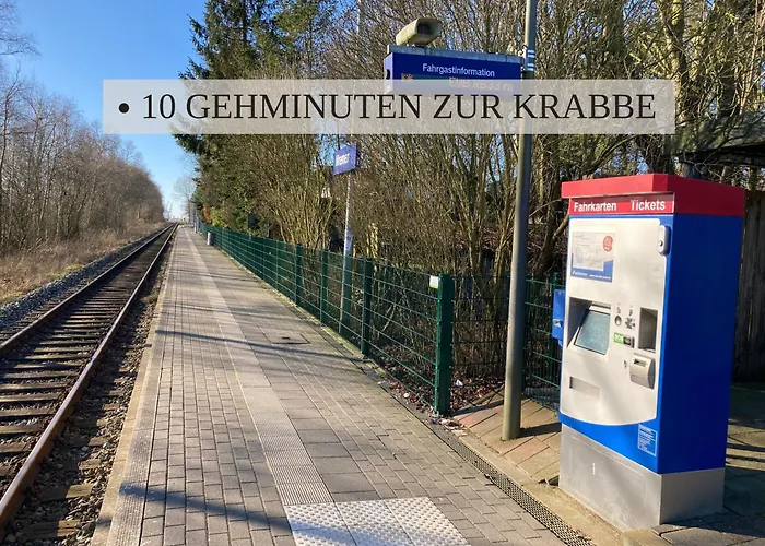 Haus Krabbe, 3, Fuer 1-2 Personen, 2 Schlafzimmer, Einzelbetten, An Der Nordsee Naehe Bremerhaven, 3 Hunde Kostenfrei Willkommen, Kostenfreier Parkplatz, Gute Zuganbindung, Zentral Gelegen アパート